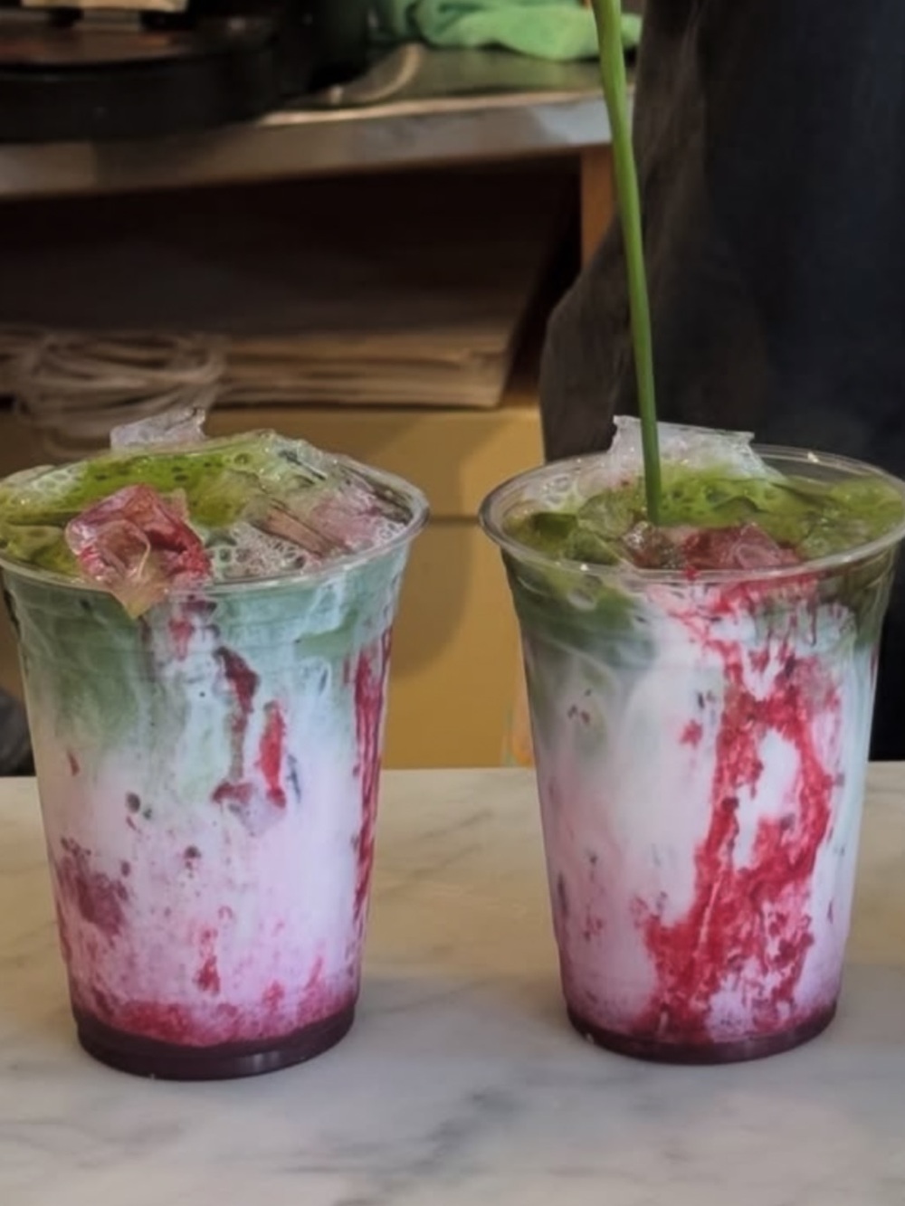 Strawberry Matcha 🍵